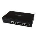 【送料無料】 StarTech スターテック 8ポートギガビット対応アンマネージスイッチ 7ポートPoE給電(Power over Ethernet)対応スイッチングハブ IES81000POE 【NE直】(2)