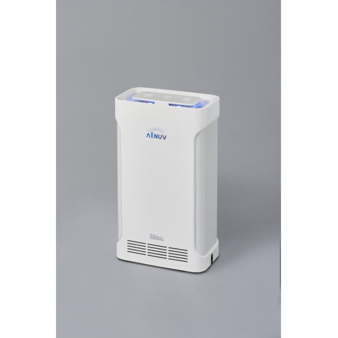 【お取り寄せ商品】【送料無料】スタンレー電気 空気除菌脱臭機 AlNUV_AirP（アルヌーヴ　エア　ポータブルセット）ホワイト/車載用ホルダー付き(ブラック) UVST-2WK UVST2WK