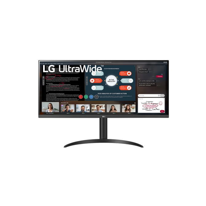 【送料無料】 LGエレクトロニクス LG 34型 UltraWide FHD(2560x1080) IPS 液晶ディスプレイ ブラック 34WP550-B 34WP550B 【NE直】