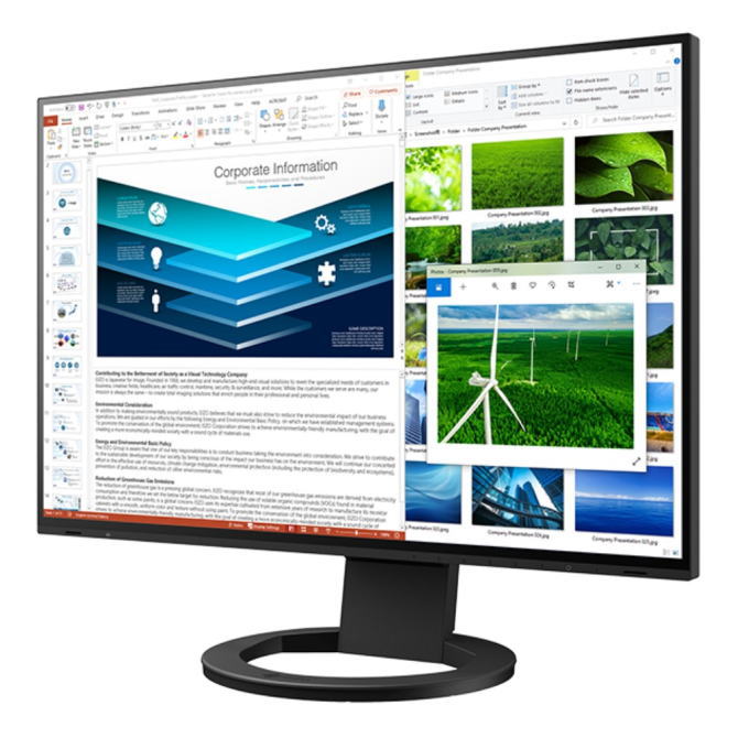 EIZO エイゾ FlexScan 24.1インチ カラー液晶モニターブラック EV2485-BK EV2485BK【NE直】【法人様限定商品】