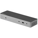 【送料無料】 StarTech.com スターテックドットコム Thunderbolt 3 ドック/USB-C互換サンダーボルト3ドッキングステーション/デュアル4Kモニタ(DisplayPort 1.4 & HDMI 2.0)/シングル8Kモニタ/96W /ギガビット有線LAN/Windows & Mac対応 TB3CDK2DH 【NE直】(2)