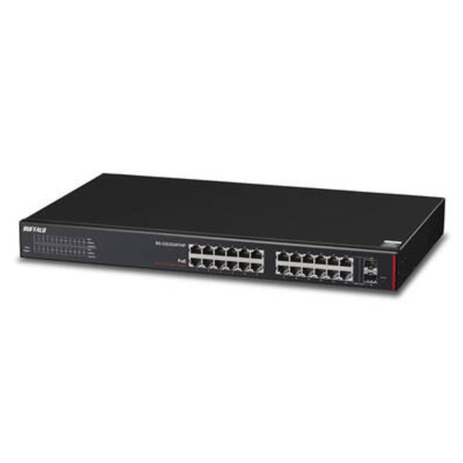 BUFFALO バッファロー 法人向け Giga Layer2スマート/PoEスイッチ 24ポート BS-GS2024P/HP BSGS2024P/HP 【NE直】