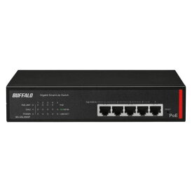 BUFFALO バッファロー 法人向け Giga対応 Layer2 スマートLiteスイッチ BS-GSL2005P BSGSL2005P 【NE直】