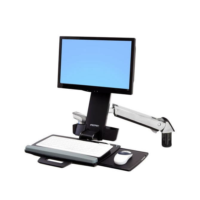 Rakuten - ERGOTRON エルゴトロン StyleView 昇降式コンボアーム (アルミニウム) 45-266-026 45266026 【NE直】