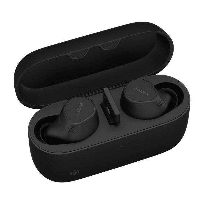 Jabra ジャブラ Jabra 完全ワイヤレスイヤホン 2年保証付 Microsoft Teams 認定 ワイヤレス充電バッド付属 Jabra Evolve2 Buds USB-A MS Wireless Charging Pad 20797-999-989 20797999989