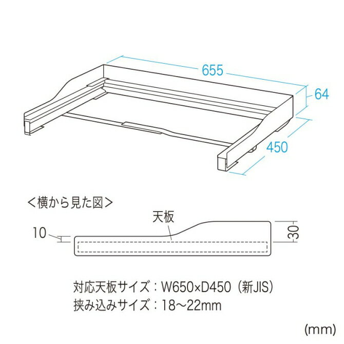 SANWA SUPPLY サンワサプライ 学校用デスク落下防止ガード（JIS用）FPG-2GY FPG2GY...