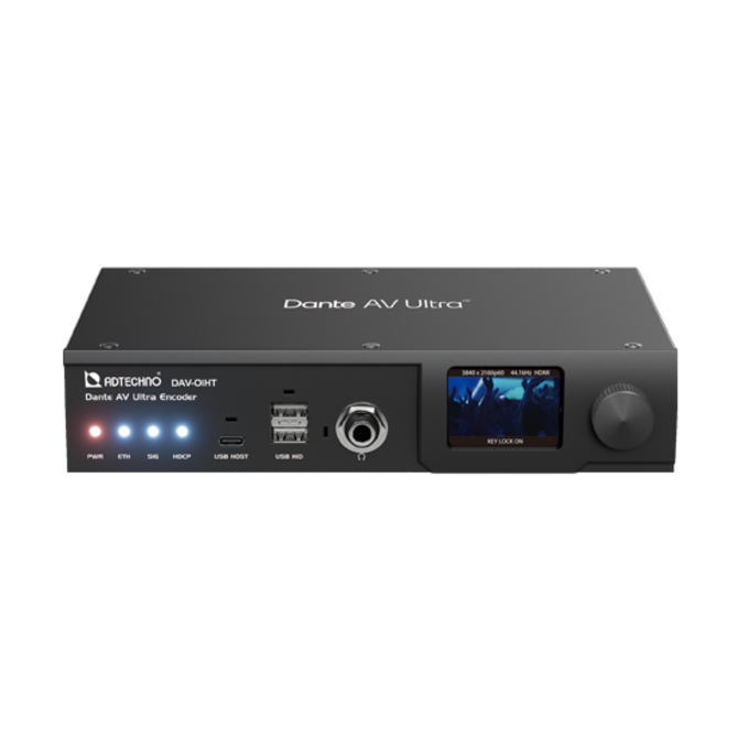 ADTECHNO エーディテクノ Dante AV Ultra HDMI エンコーダ DAV-01HT DAV01HT【NE直】
