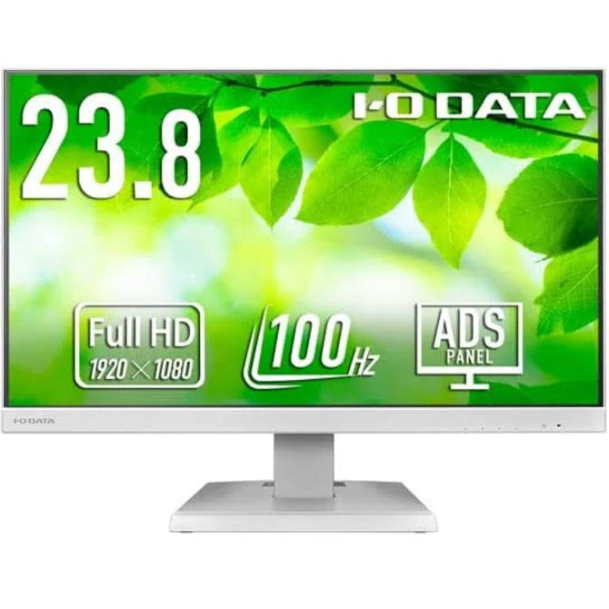 I-O DATA アイ・オー・データ 5年保証 USB Type-C(R)搭載 液晶ディスプレイ 23.8型 ホワイト LCD-C242SDW LCDC242SDW 【NE直】