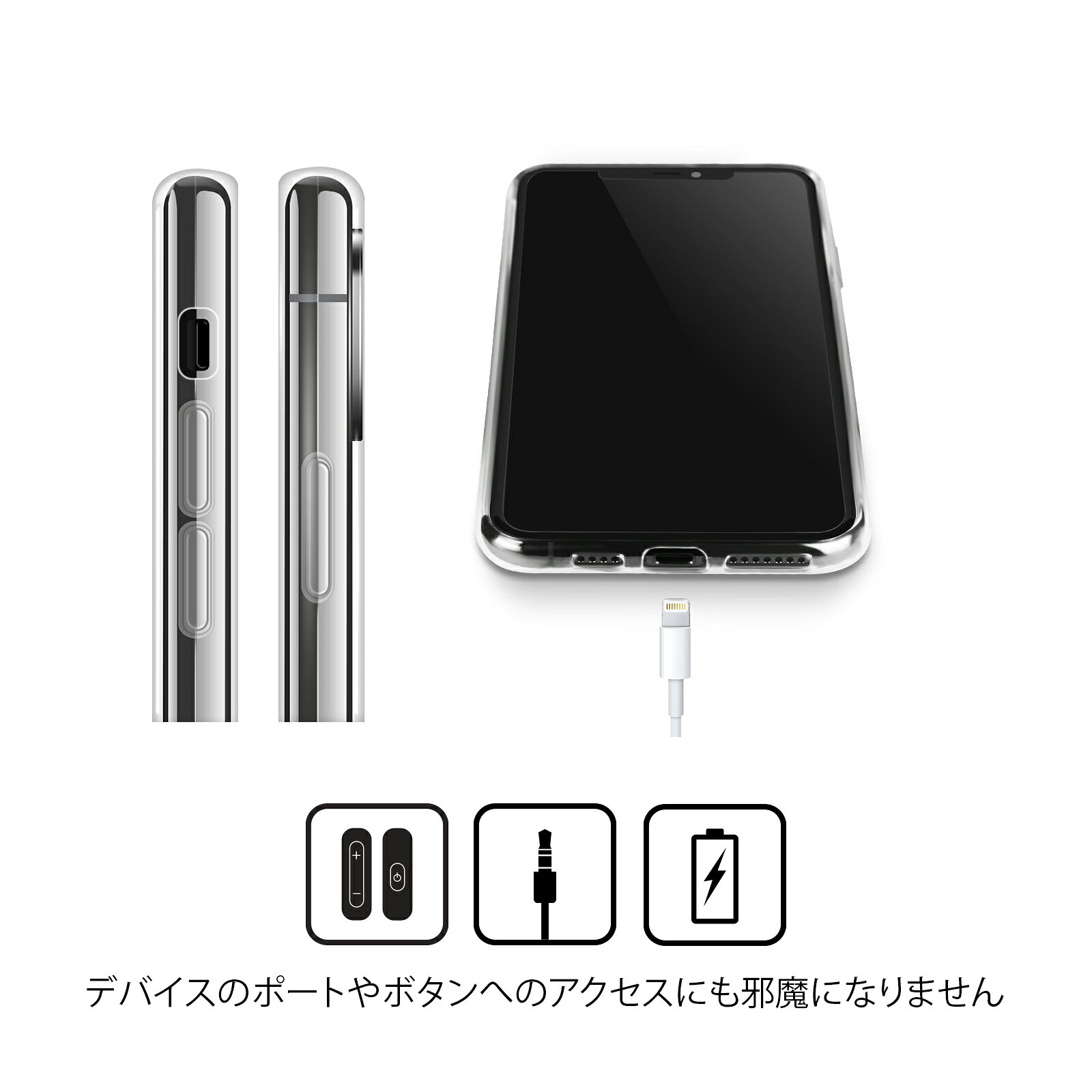 公式ライセンス WWE BRAY WYATT ソフトジェルケース Apple iPhone 電話 スマホケース 全機種対応 グッズ ワイヤレス充電 対応 Qiワイヤレス充電 Qi充電