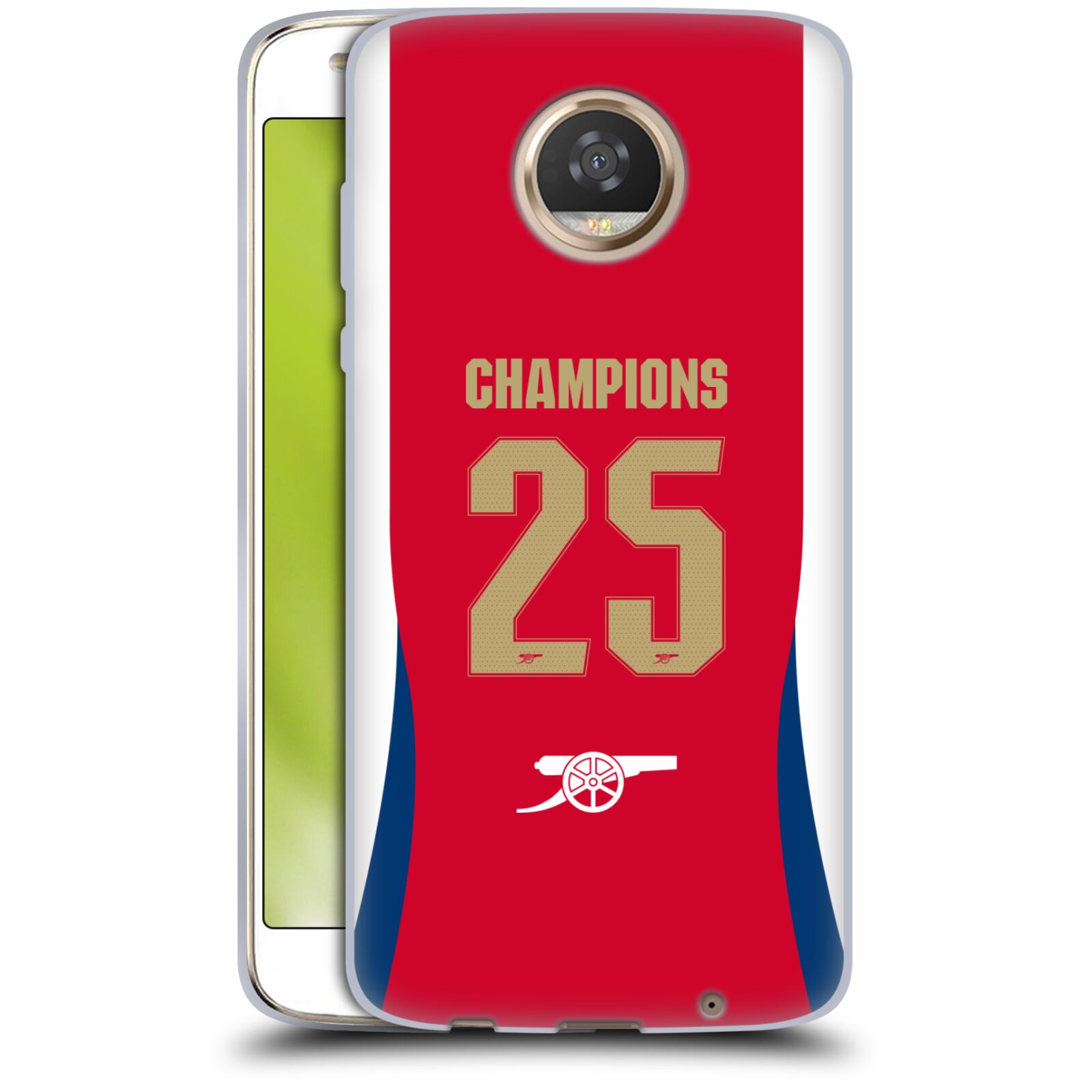 公式ライセンス Arsenal FC 2025年 女子チャンピオン ソフトジェルケース Motorola 電話 アーセナル アーセナルFC サポーター サッカー サッカー部 フットボール フットサル プレミアリーグ グッズ