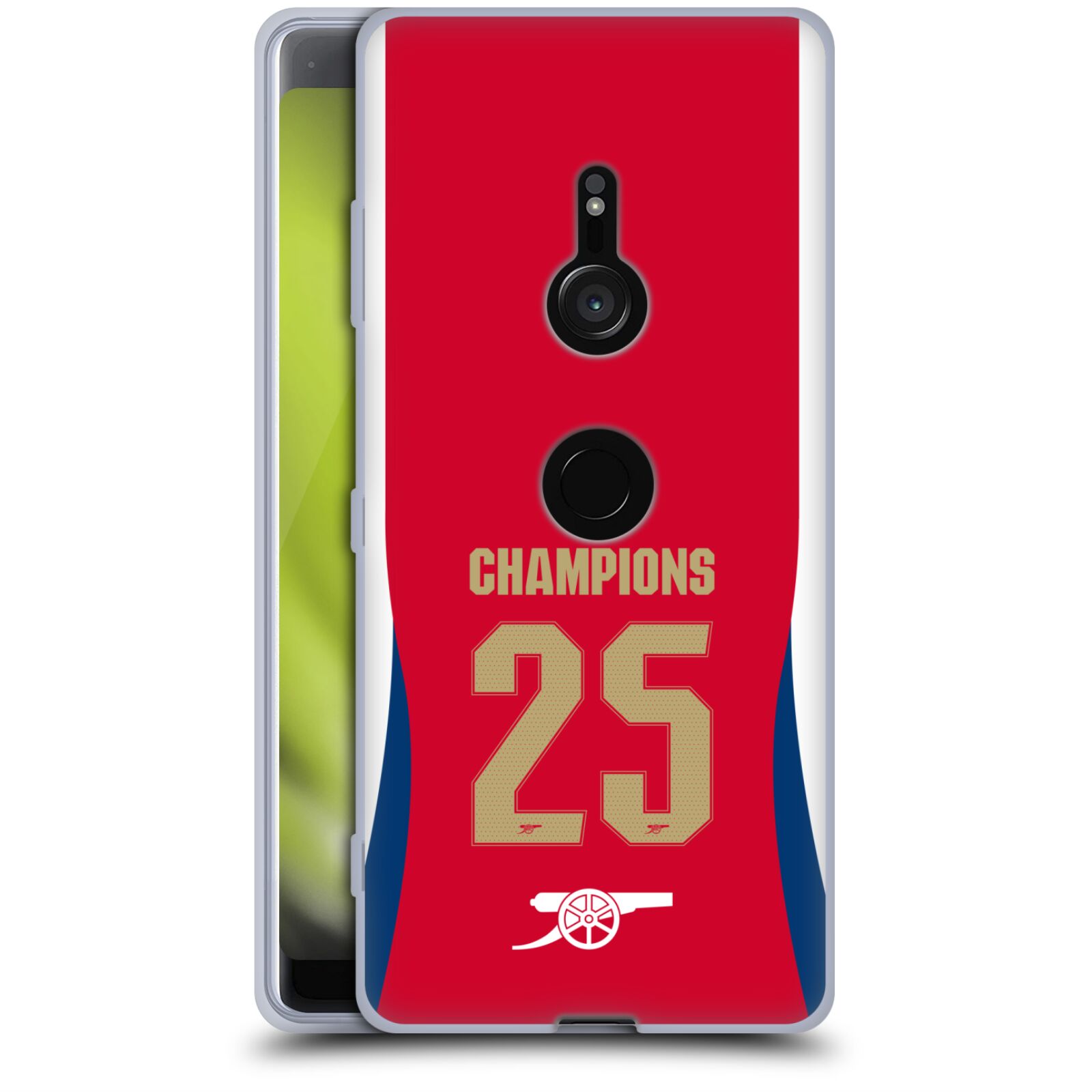 公式ライセンス Arsenal FC 2025年 女子チャンピオン ソフトジェルケース Sony 電話 1 アーセナル アーセナルFC サポーター サッカー サッカー部 フットボール フットサル プレミアリーグ グッズ