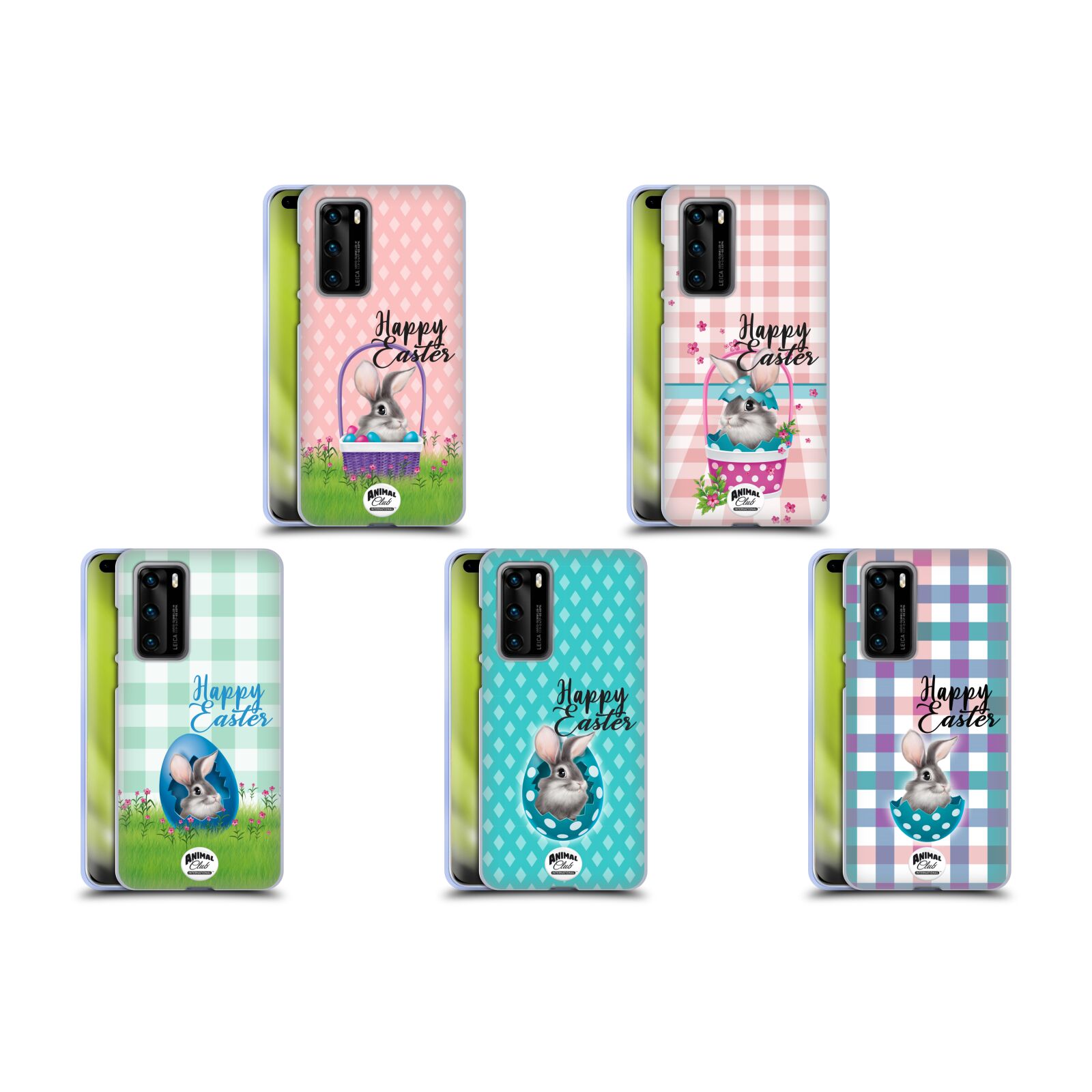 公式ライセンス Animal Club International イースター・バニー ソフトジェルケース Huawei 電話 4 スマホケース 全機種対応 グッズ ワイヤレス充電 対応 Qiワイヤレス充電 Qi充電