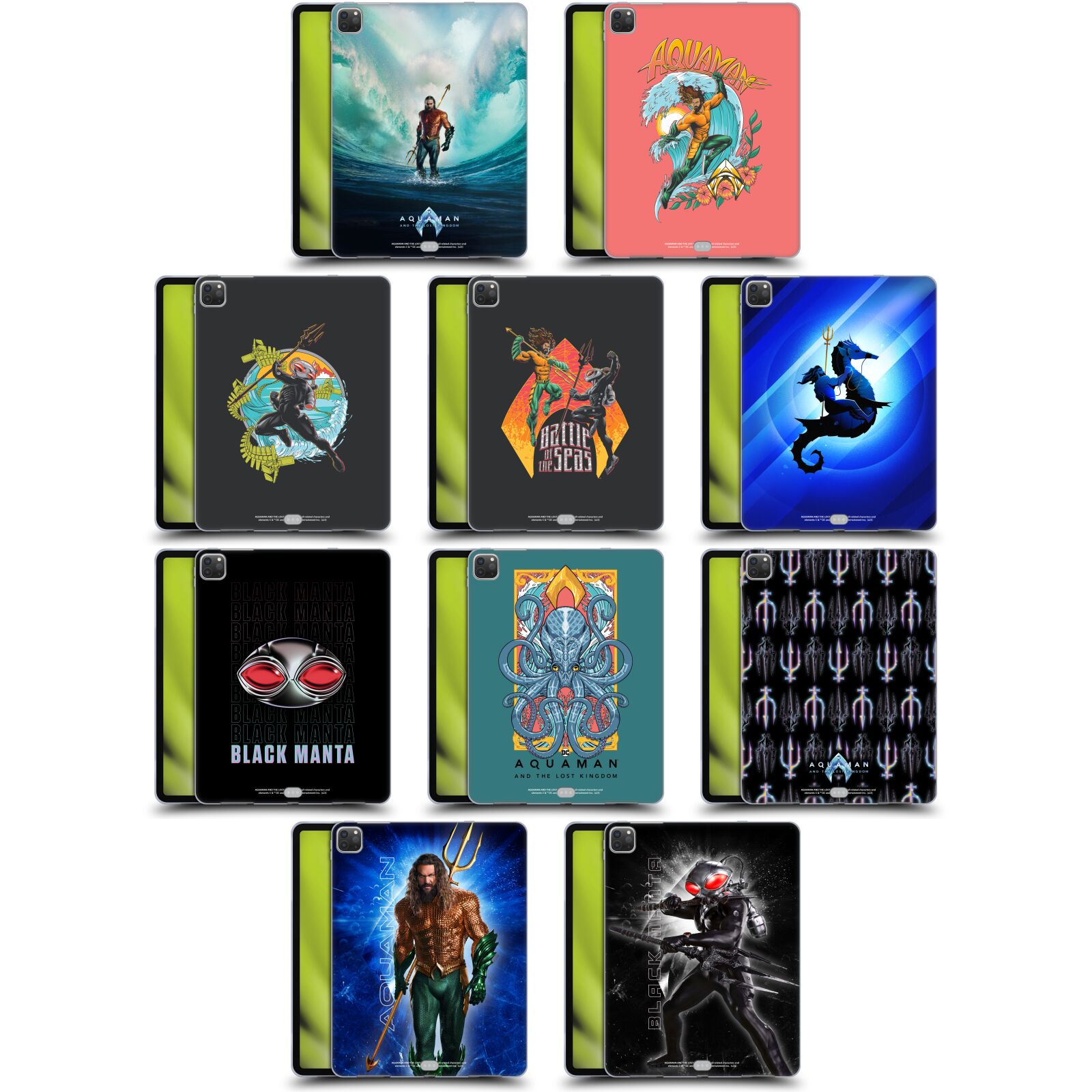 公式ライセンス Aquaman And The Lost Kingdom グラフィック ソフトジェルケース Apple Kindle スマホケース 全機種対応 グッズ ワイヤレス充電 対応 Qiワイヤレス充電 Qi充電