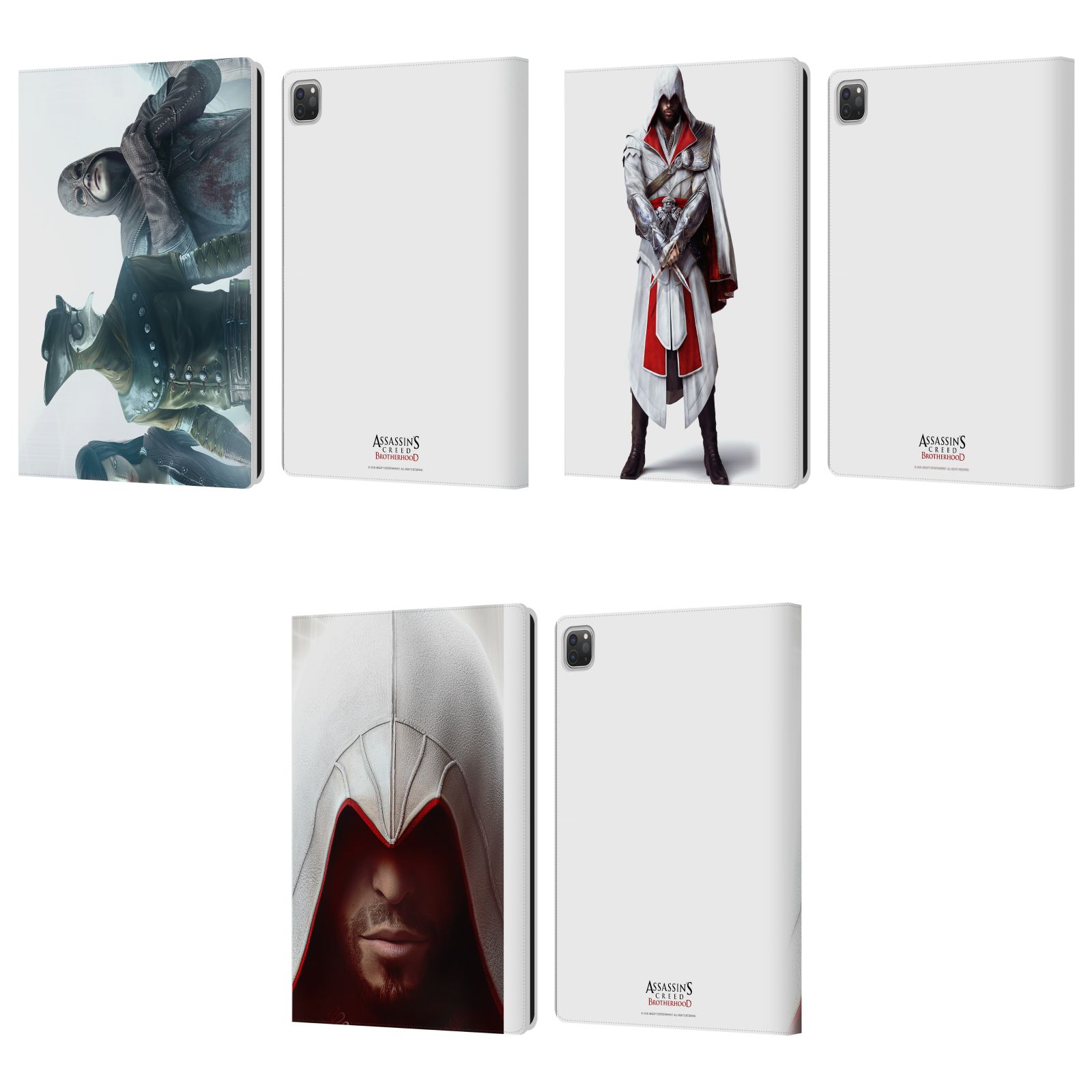 公式ライセンス Assassin 039 s Creed ブラザーフッド アートワーク レザー手帳型ウォレットタイプケース Apple iPad スマホケース 全機種対応 グッズ