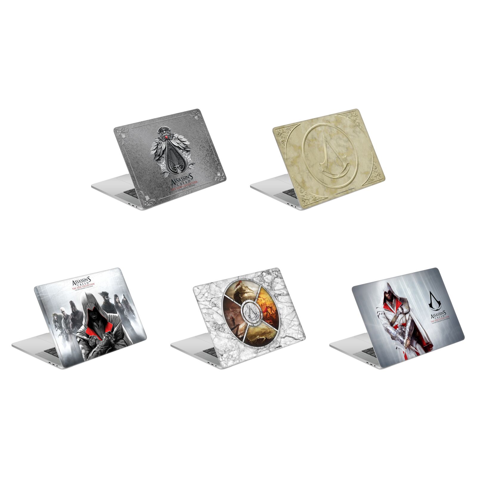 公式ライセンス Assassin 039 s Creed ブラザーフッド グラフィック マット加工 ビニールステッカー スキン 転写シール Apple MacBook Air Pro 13 - 16 スマホケース 全機種対応 グッズ パソコンケース