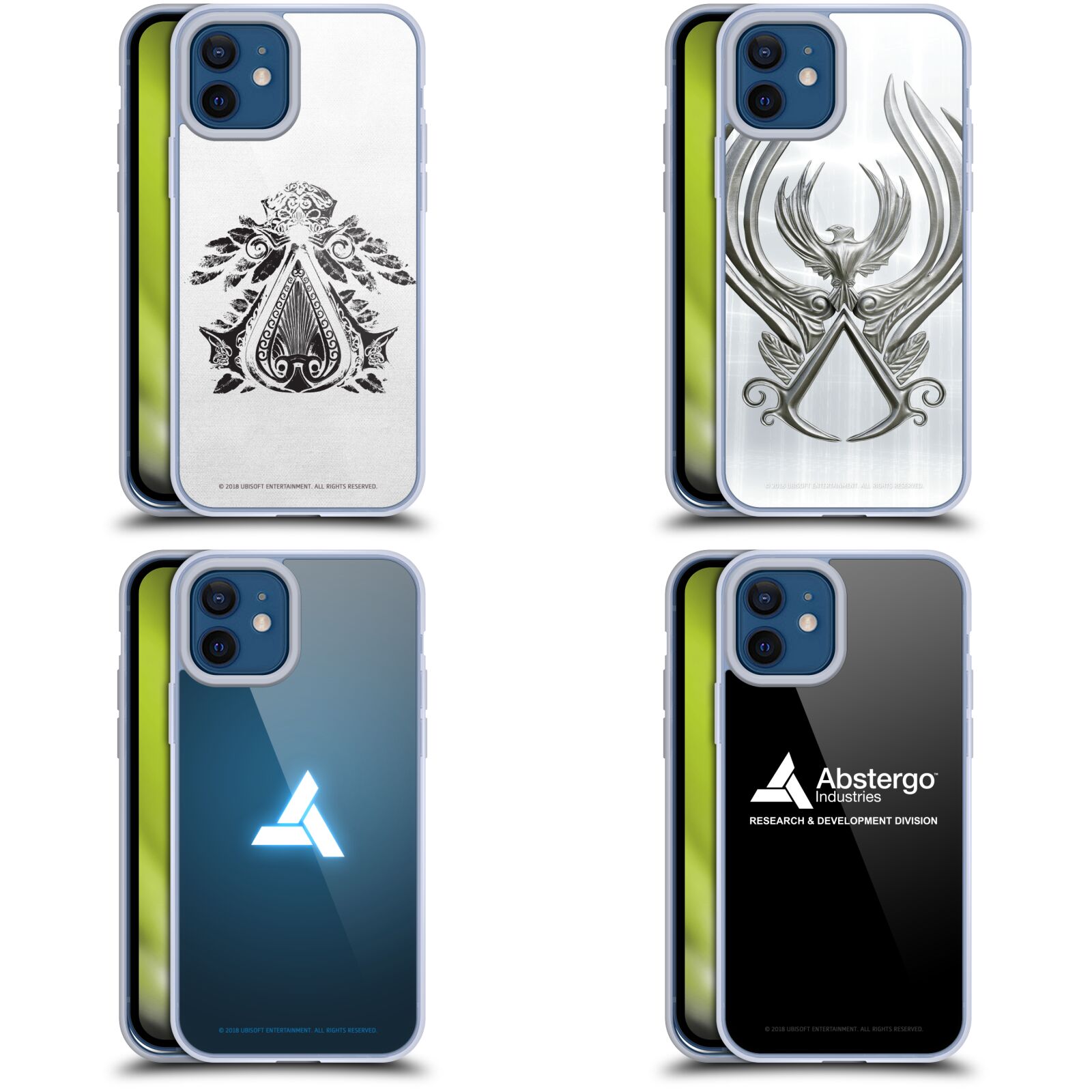 公式ライセンス Assassin's Creed ブラザーフッド・ロゴ ソフトジェルケース Apple iPhone 電話 スマホケース 全機種対応 グッズ ワイヤレス充電 対応 Qiワイヤレス充電 Qi充電