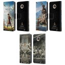 公式ライセンス Assassin 039 s Creed Odyssey キーアート レザー手帳型ウォレットタイプケース Motorola 電話 スマホケース 全機種対応 グッズ