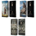 公式ライセンス Assassin 039 s Creed Odyssey キーアート レザー手帳型ウォレットタイプケース LG 電話 スマホケース 全機種対応 グッズ