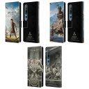 公式ライセンス Assassin 039 s Creed Odyssey キーアート レザー手帳型ウォレットタイプケース Xiaomi 電話 スマホケース 全機種対応 グッズ