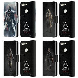 公式ライセンス Assassin's Creed ローグ・キーアート レザー手帳型ウォレットタイプケース Google 電話 スマホケース 全機種対応 グッズ