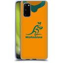 公式ライセンス Australia National Rugby Union Team 2021 ジャージ ソフトジェルケース Samsung 電話 1 スマホ...