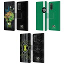 公式ライセンス Ben 10: Alien Force グラフィック レザー手帳型ウォレットタイプケース Samsung 電話 1 スマホケース 全機種対応 グッズ