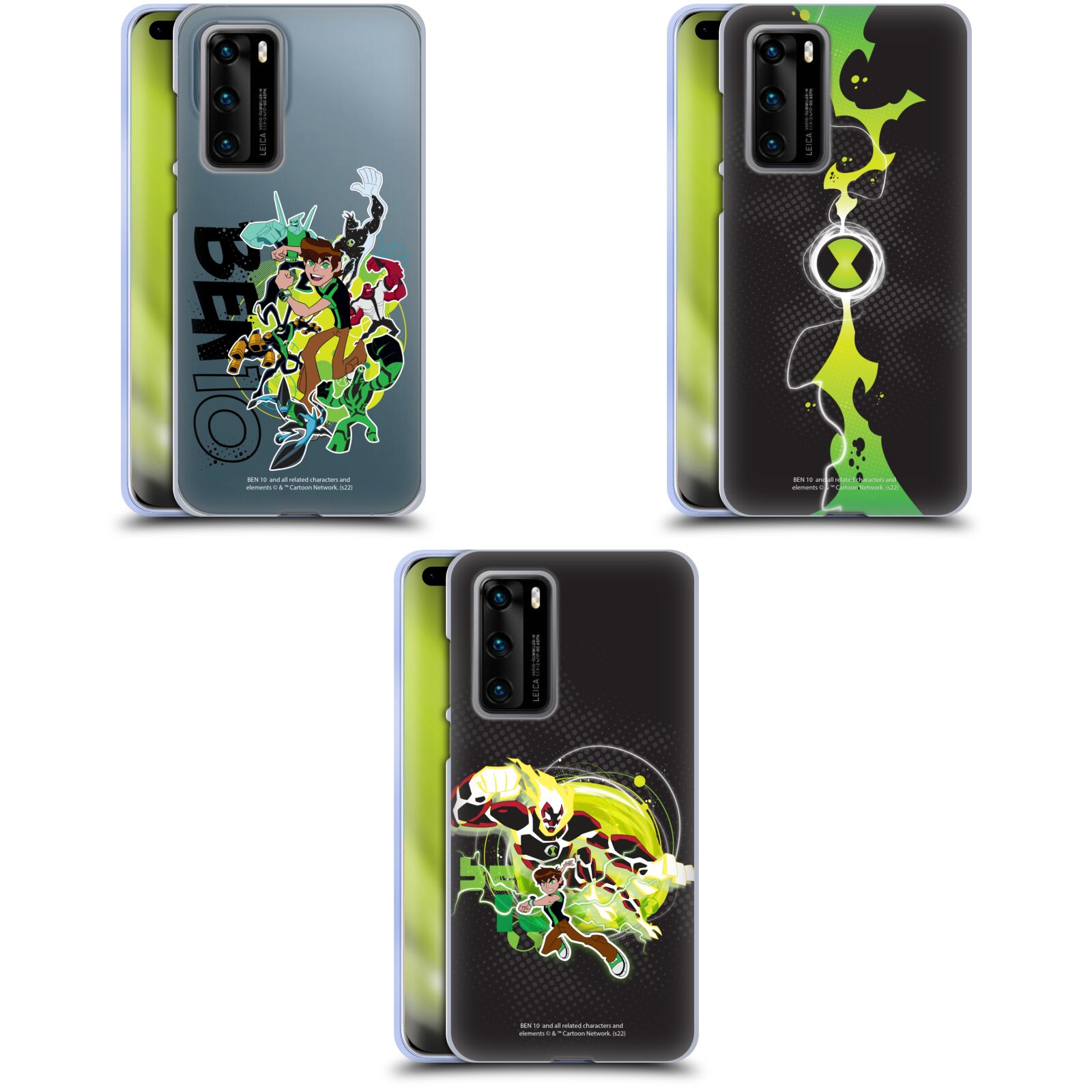 公式ライセンス Ben 10: Omniverse グラフィック ソフトジェルケース Huawei 電話 4 スマホケース 全機種対応 グッズ ワイヤレス充電 対応 Qiワイヤレス充電 Qi充電
