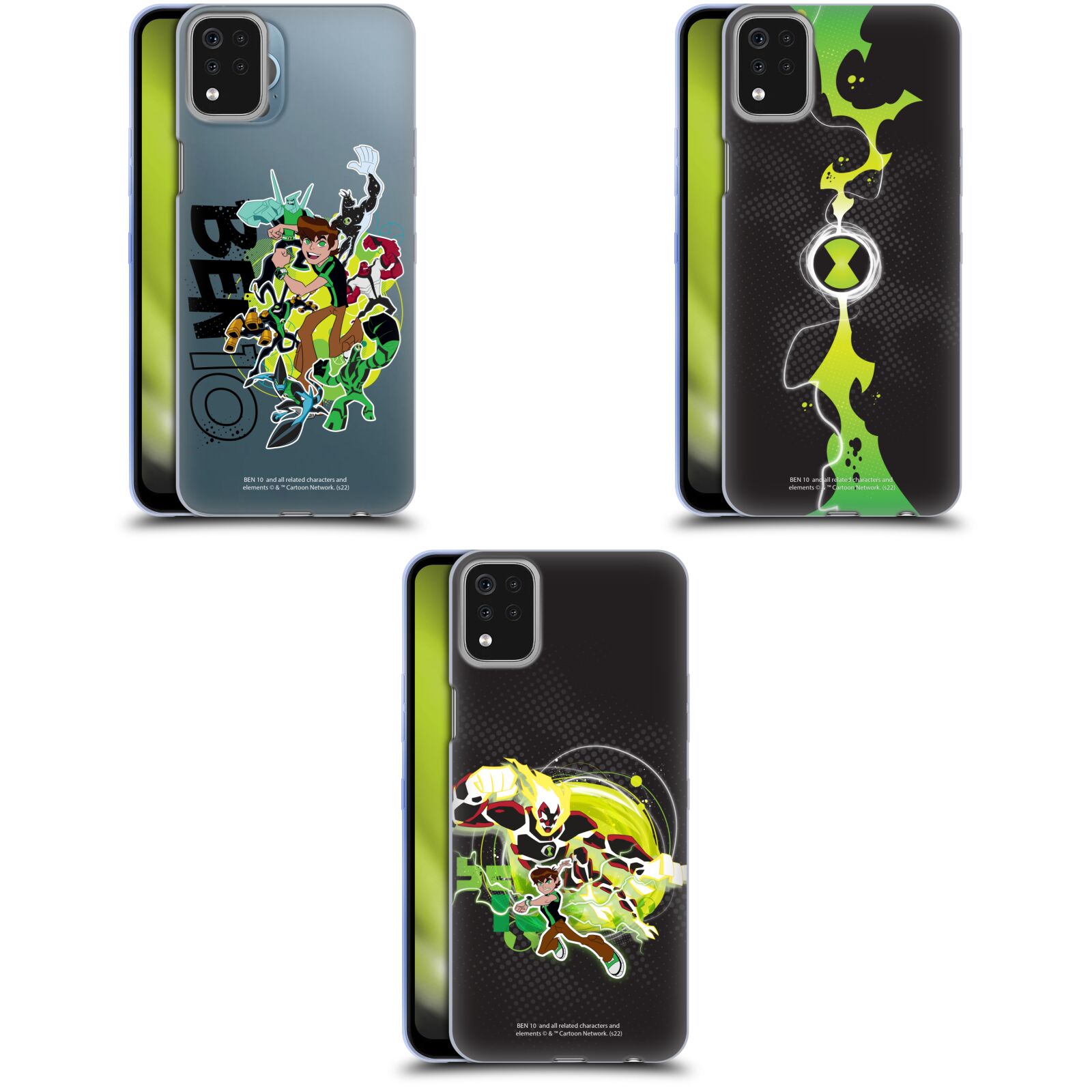 公式ライセンス Ben 10: Omniverse グラフィック ソフトジェルケース LG 電話 スマホケース 全機種対応 グッズ ワイヤレス充電 対応 Qiワイヤレス充電 Qi充電