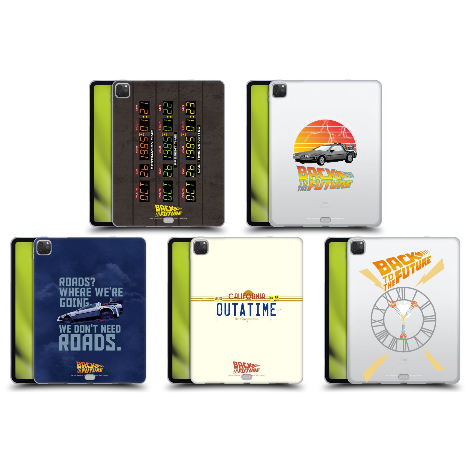 公式ライセンス Back to the Future グラフィックス I ソフトジェルケース Apple Kindle スマホケース