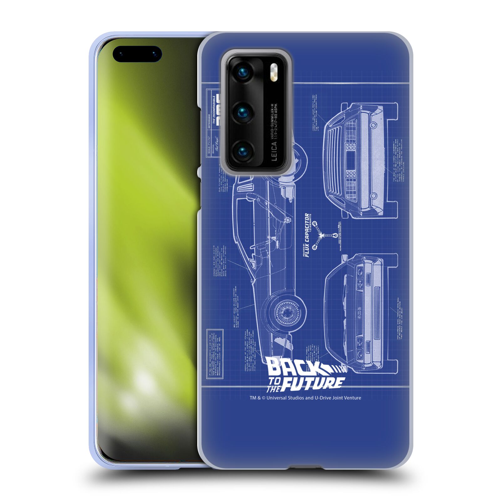 オフィシャル Back to the Future キーアート I ソフトジェルケース Huawei 電話