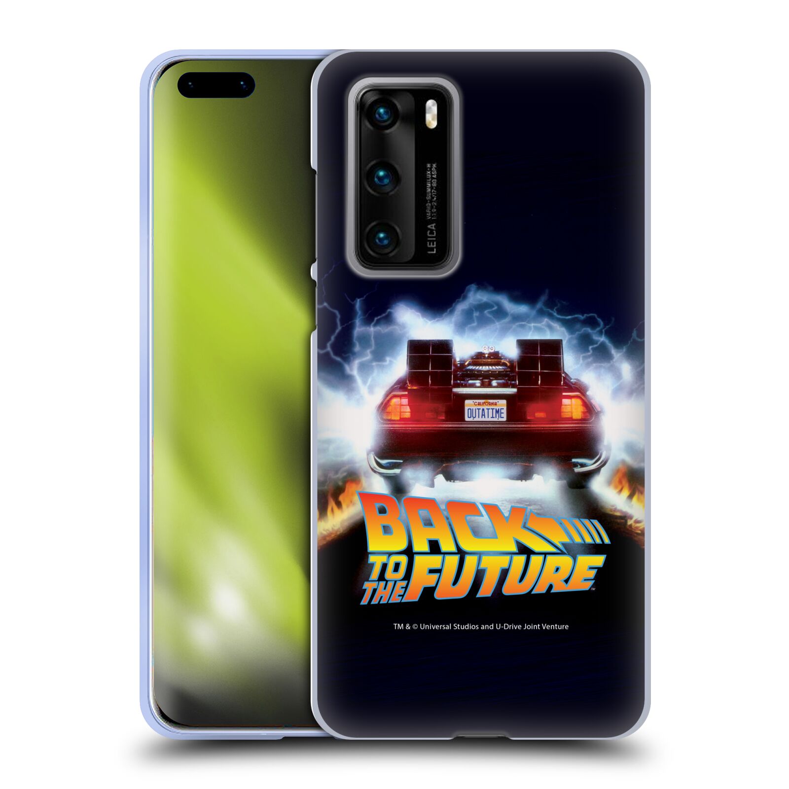 オフィシャル Back to the Future キーアート I ソフトジェルケース Huawei 電話