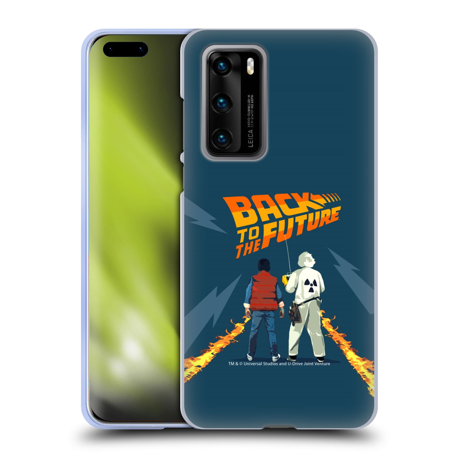 オフィシャル Back to the Future キーアート I ソフトジェルケース Huawei 電話