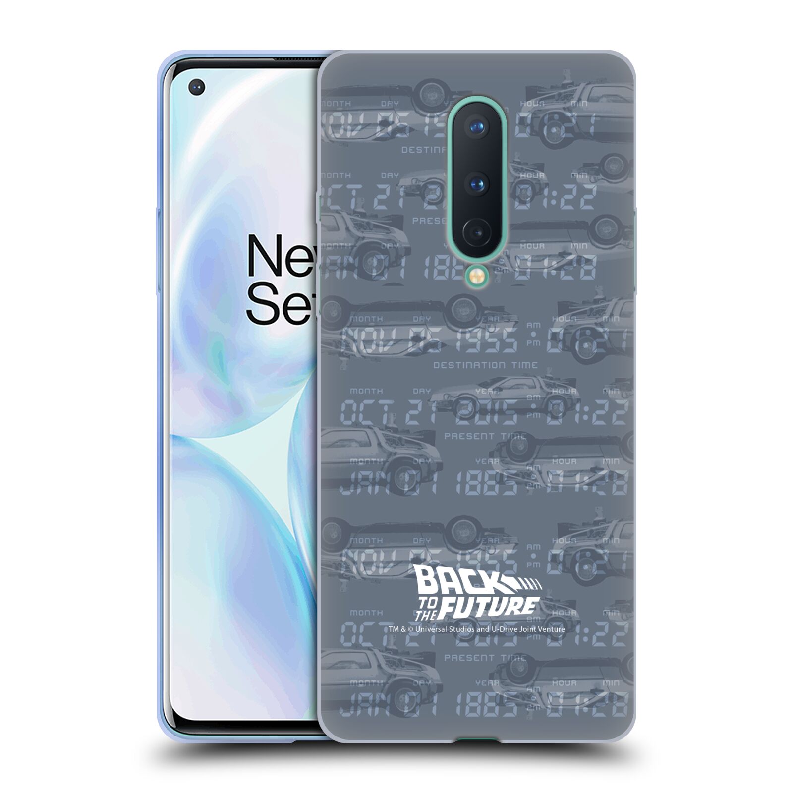 公式ライセンス Back to the Future パターン I ソフトジェルケース Google Oneplus 電話 スマホケース