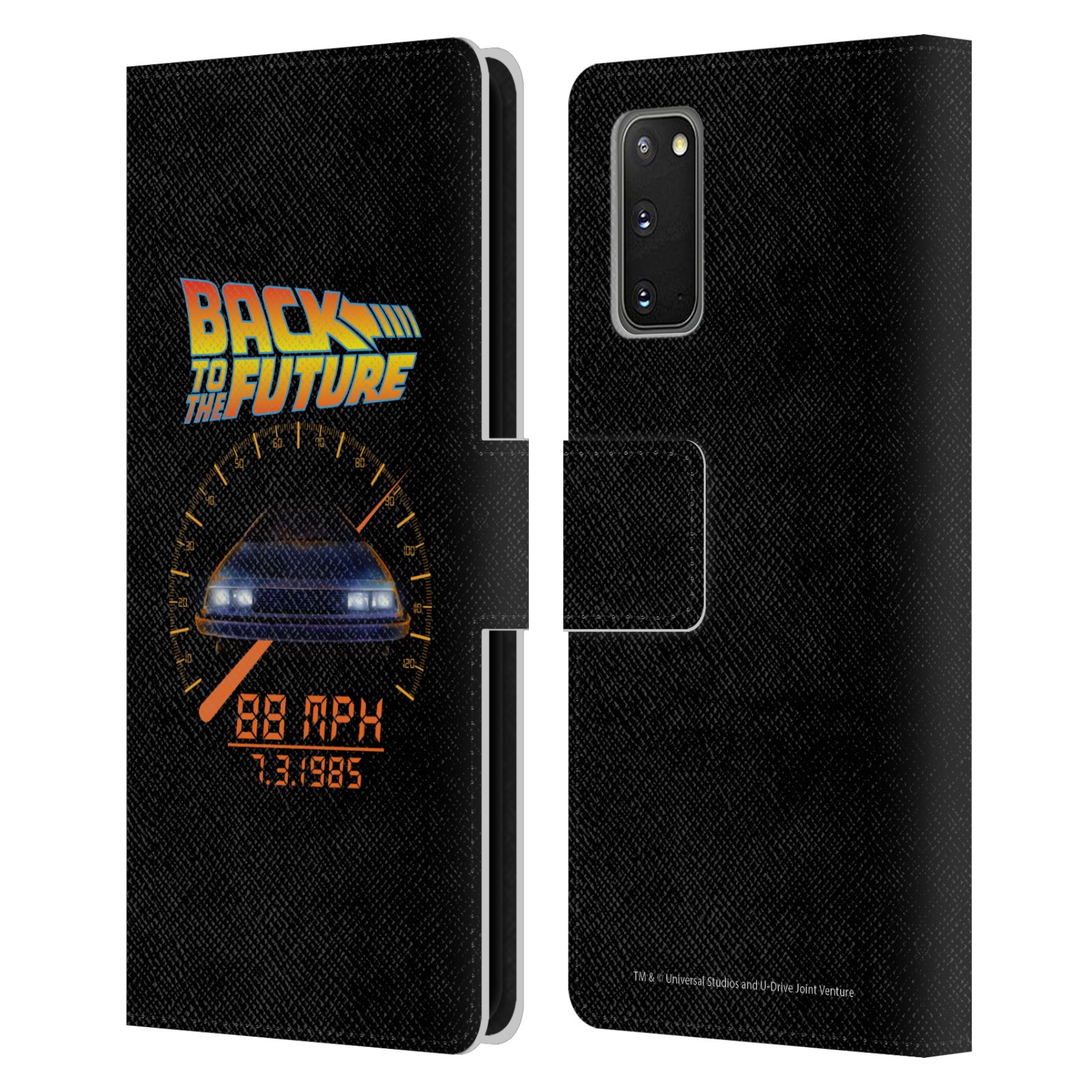 公式ライセンス Back to the Future クオート I レザー手帳型ウォレットタイプケース Samsung 電話 2 スマホケース