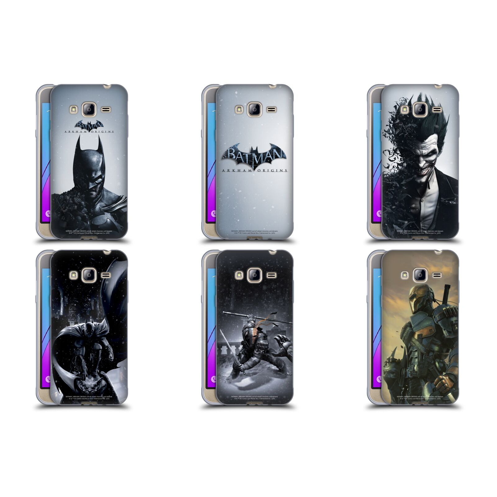 公式ライセンス Batman Arkham Origins キーアート ソフトジェルケース Samsung 電話 3 スマホケース 全機種対応 グッズ ワイヤレス充..