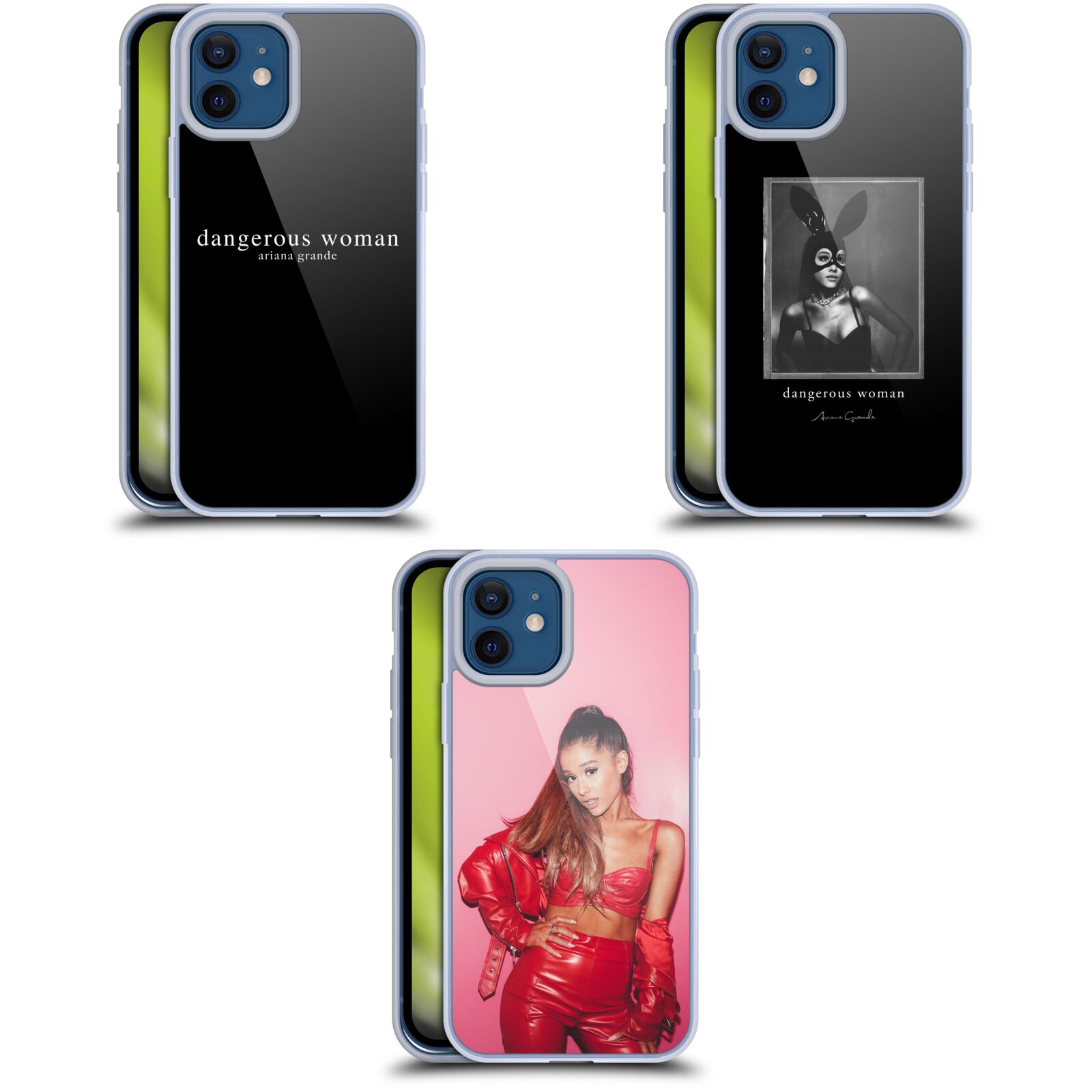 公式ライセンス Ariana Grande デンジャラス・ウーマン ソフトジェルケース Apple iPhone 電話 スマホケース 全機種対応 グッズ ワイヤレス充電 対応 Qiワイヤレス充電 Qi充電