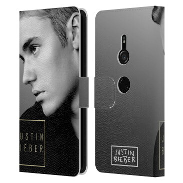 オフィシャル Justin Bieber PURPOSE (ブラック&ホワイト) レザー手帳型ウォレットタイプケース Sony 電話 1
