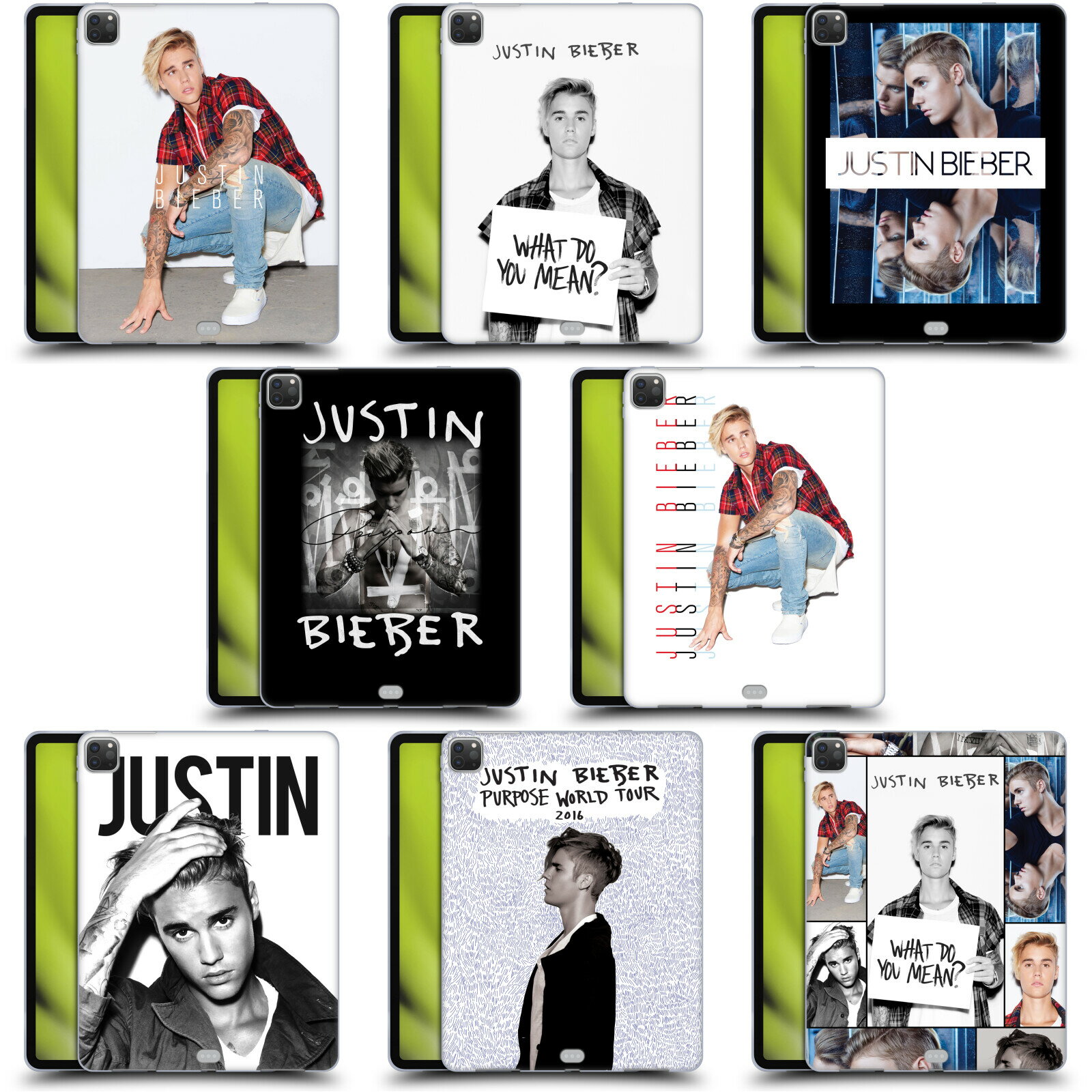 公式ライセンス Justin Bieber PURPOSE ソフトジェルケース Apple Kindle スマホケース