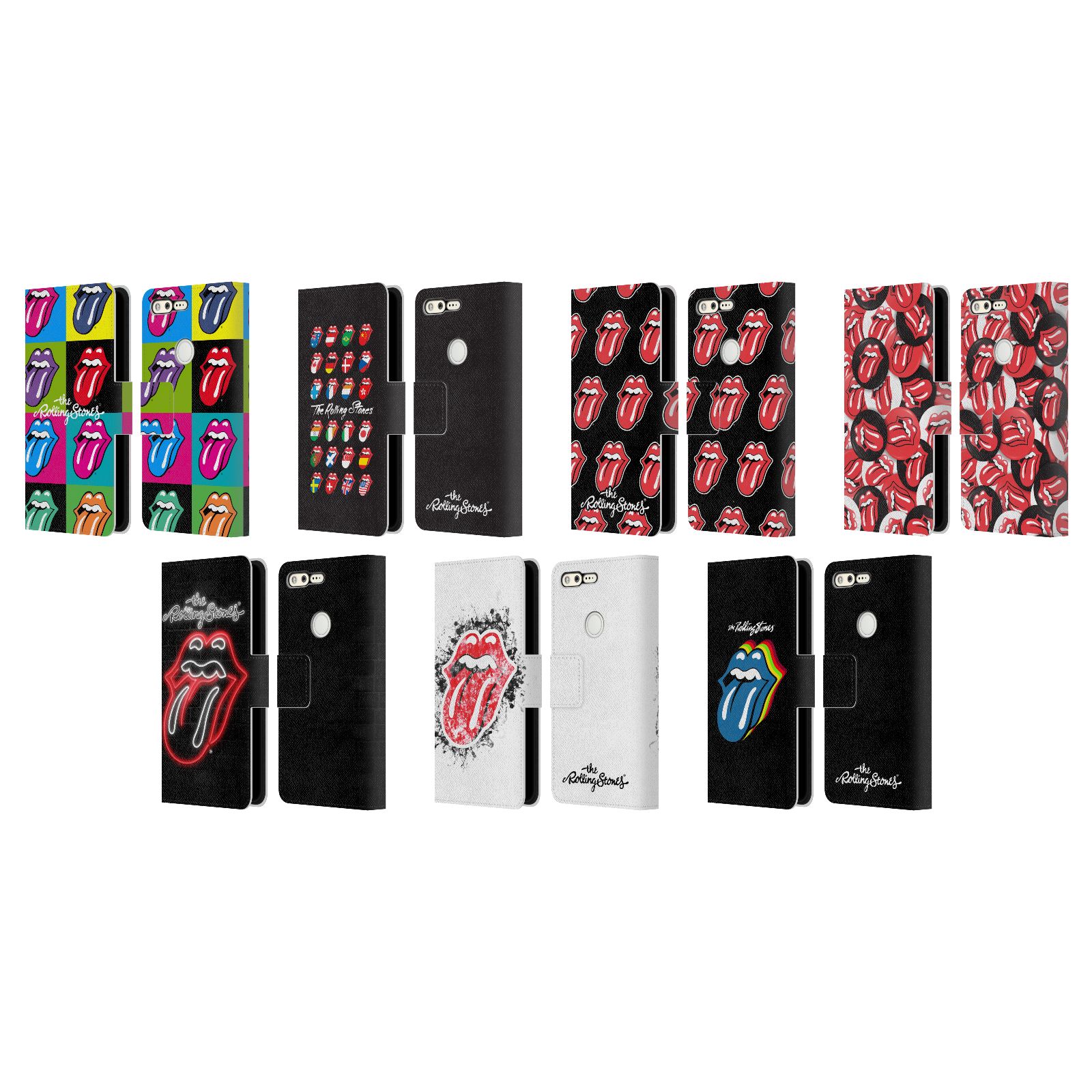 公式ライセンス The Rolling Stones リックス・コレクション レザー手帳型ウォレットタイプケース Google 電話 ザ・ローリング・ストーンズ ローリング・ストーンズ ローリング ストーンズ