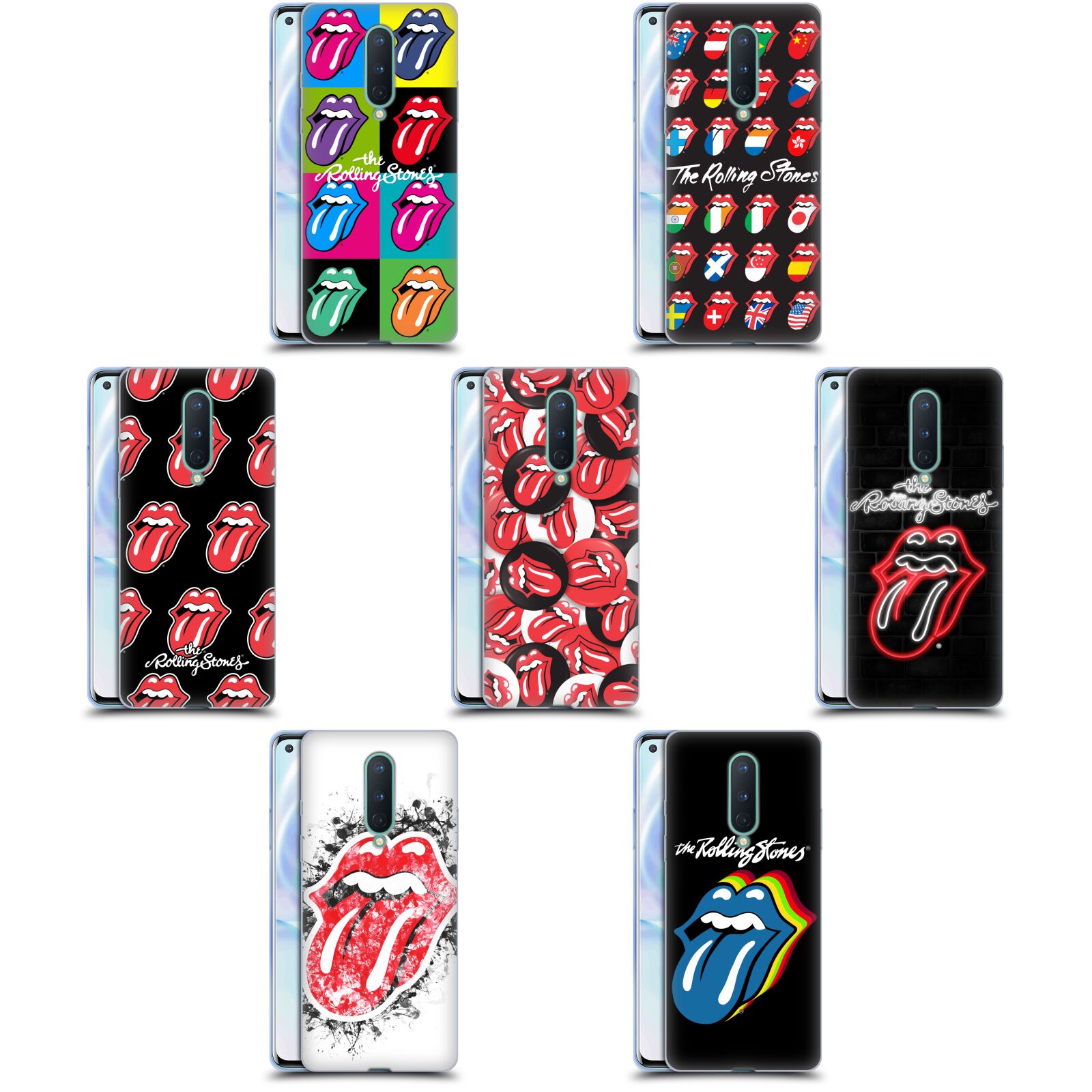 公式ライセンス The Rolling Stones リックス・コレクション ソフトジェルケース Google Oneplus 電話 ザ・ローリング・ストーンズ ローリング・ストーンズ ローリング ストーンズ ベロ・マーク