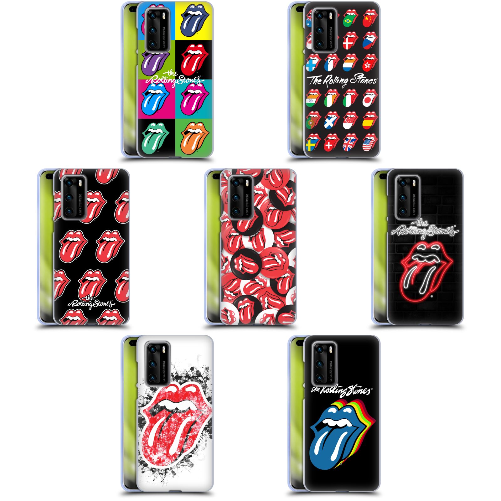 公式ライセンス The Rolling Stones リックス・コレクション ソフトジェルケース Huawei 電話 4 ザ・ローリング・ストーンズ ローリング・ストーンズ ローリング ストーンズ ベロ・マーク グッズ