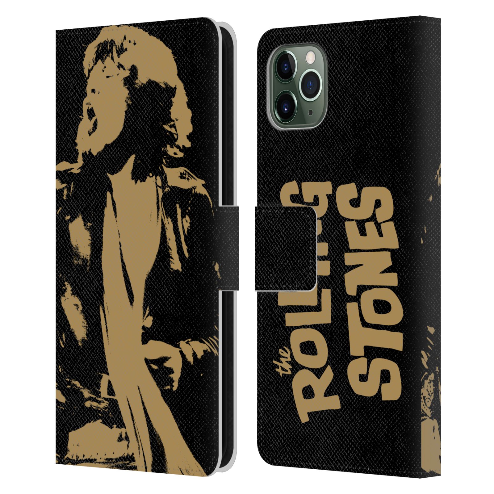 公式ライセンス The Rolling Stones Mick Jagger レザー手帳型ウォレットタイプケース Apple iPhone 電話 ザ ローリング ストーンズ ローリング ストーンズ ローリング ストーンズ ベロ マーク