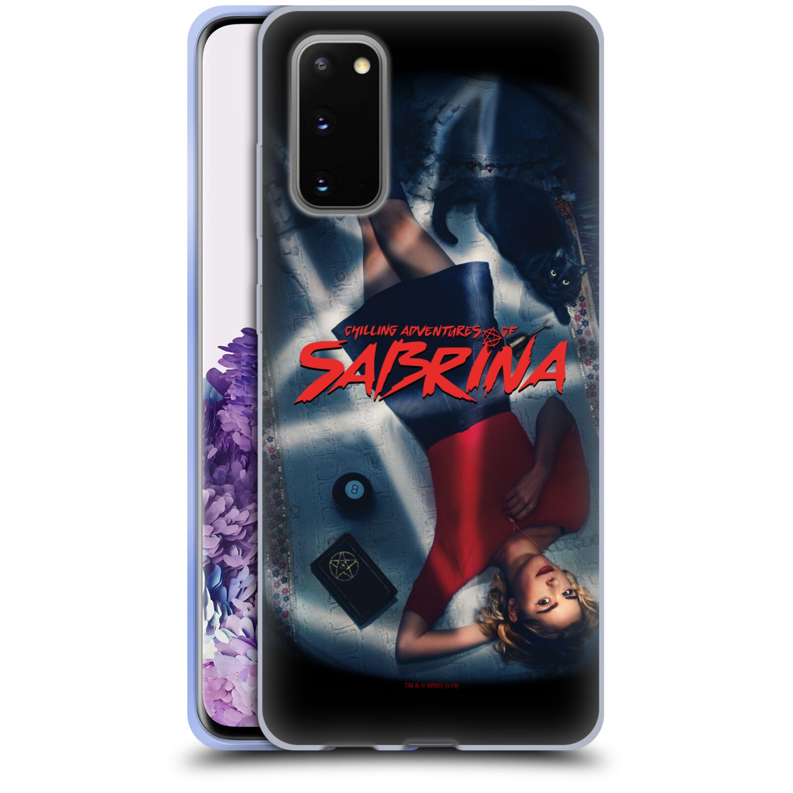公式ライセンス Chilling Adventures of Sabrina ポスター・アート ソフトジェルケース Samsung 電話 1 スマホケース 全機種対応 グッズ ワイヤレス充電 対応 Qiワイヤレス充電 Qi充電