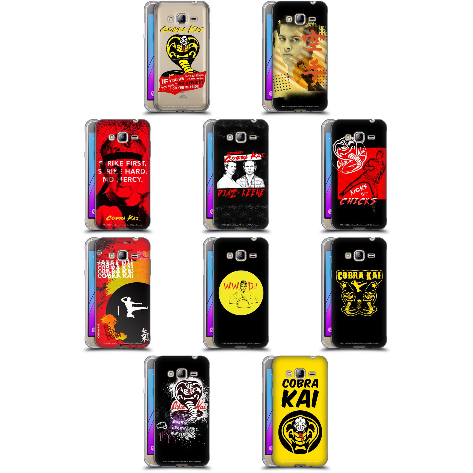 公式ライセンス Cobra Kai コンポーズド アート ソフトジェルケース Samsung 電話 3 スマホケース 全機種対応 グッズ ワイヤレス充電 対応 Qiワイヤレス充電 Qi充電