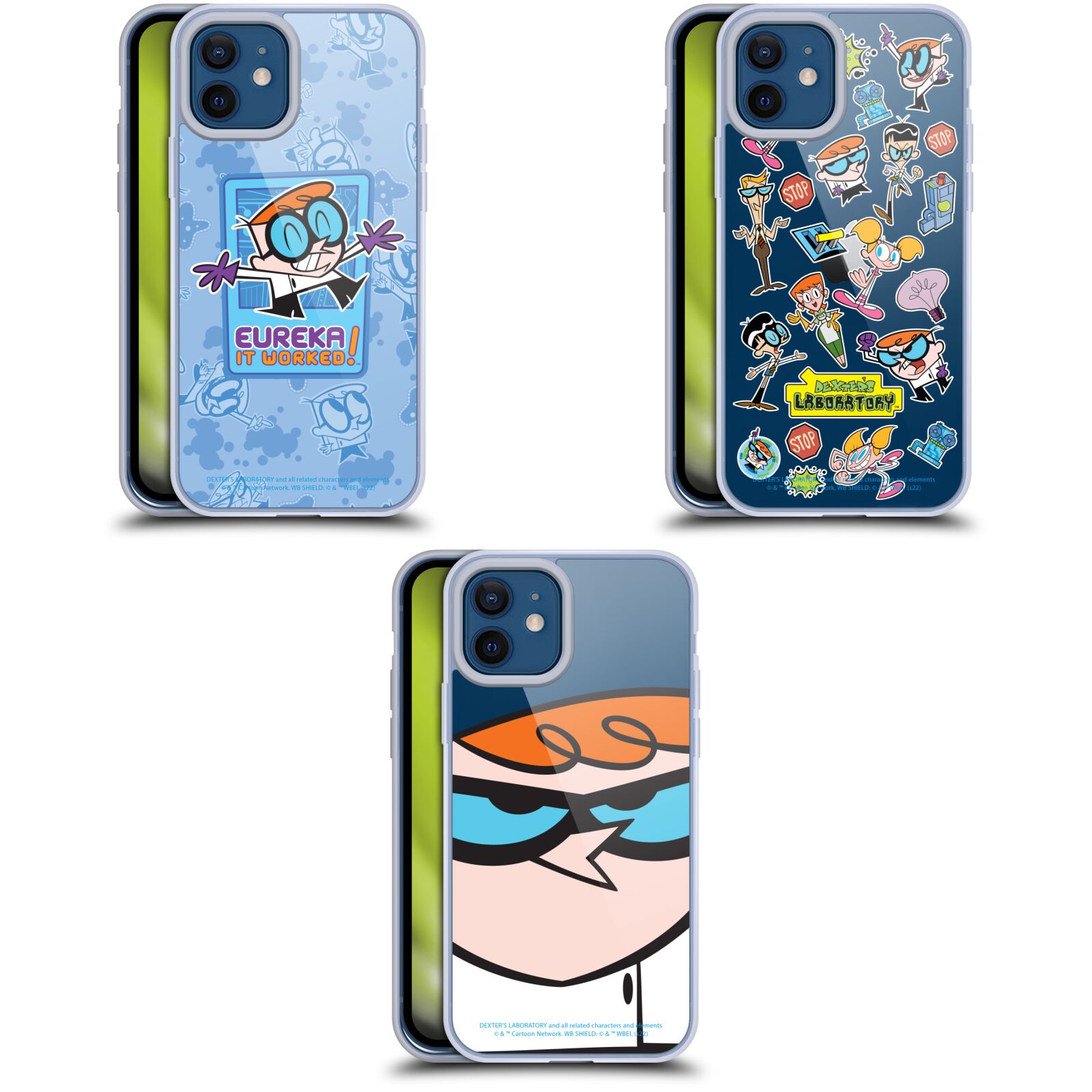 公式ライセンス Dexter's Laboratory グラフィック ソフトジェルケース Apple iPhone 電話 スマホケース 全機種対応 グッズ ワイヤレス充電 対応 Qiワイヤレス充電 Qi充電