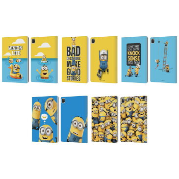 公式ライセンス Despicable Me ファニー・ミニオンズ レザー手帳型ウォレットタイプケース Apple iPad スマホケース