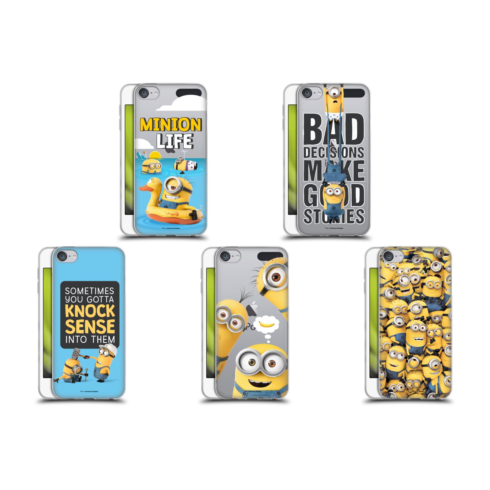 公式ライセンス Despicable Me ファニー・ミニオンズ ソフトジェルケース Apple iPod Touch MP3 スマホケース