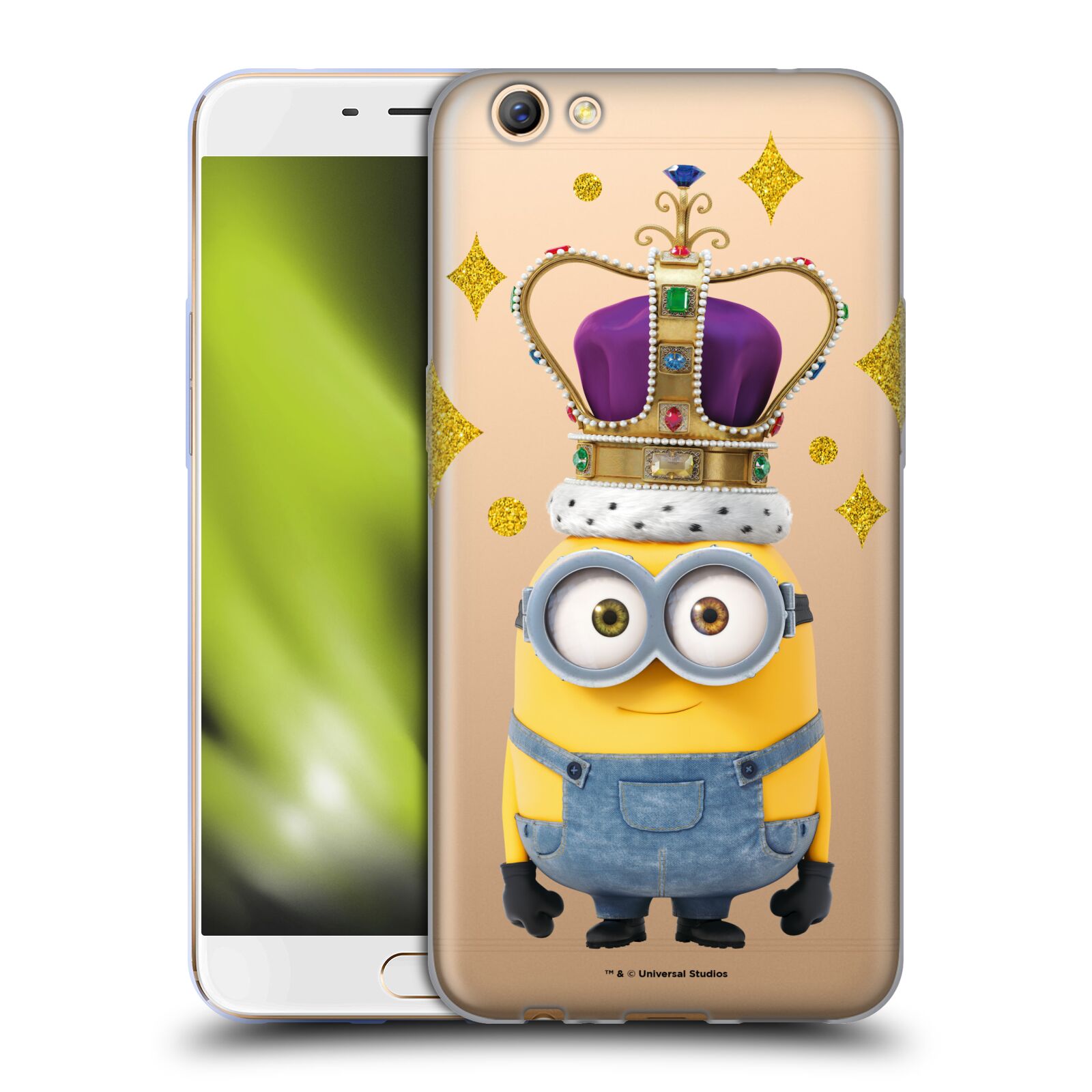 公式ライセンス Minions ミニオン・ブリティッシュ・インベージョン ソフトジェルケース Oppo 電話 スマホケース