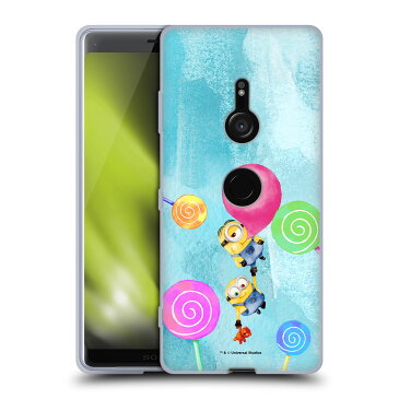 公式ライセンス Despicable Me ウォーターカラー・ミニオンズ ソフトジェルケース Sony 電話 1 スマホケース
