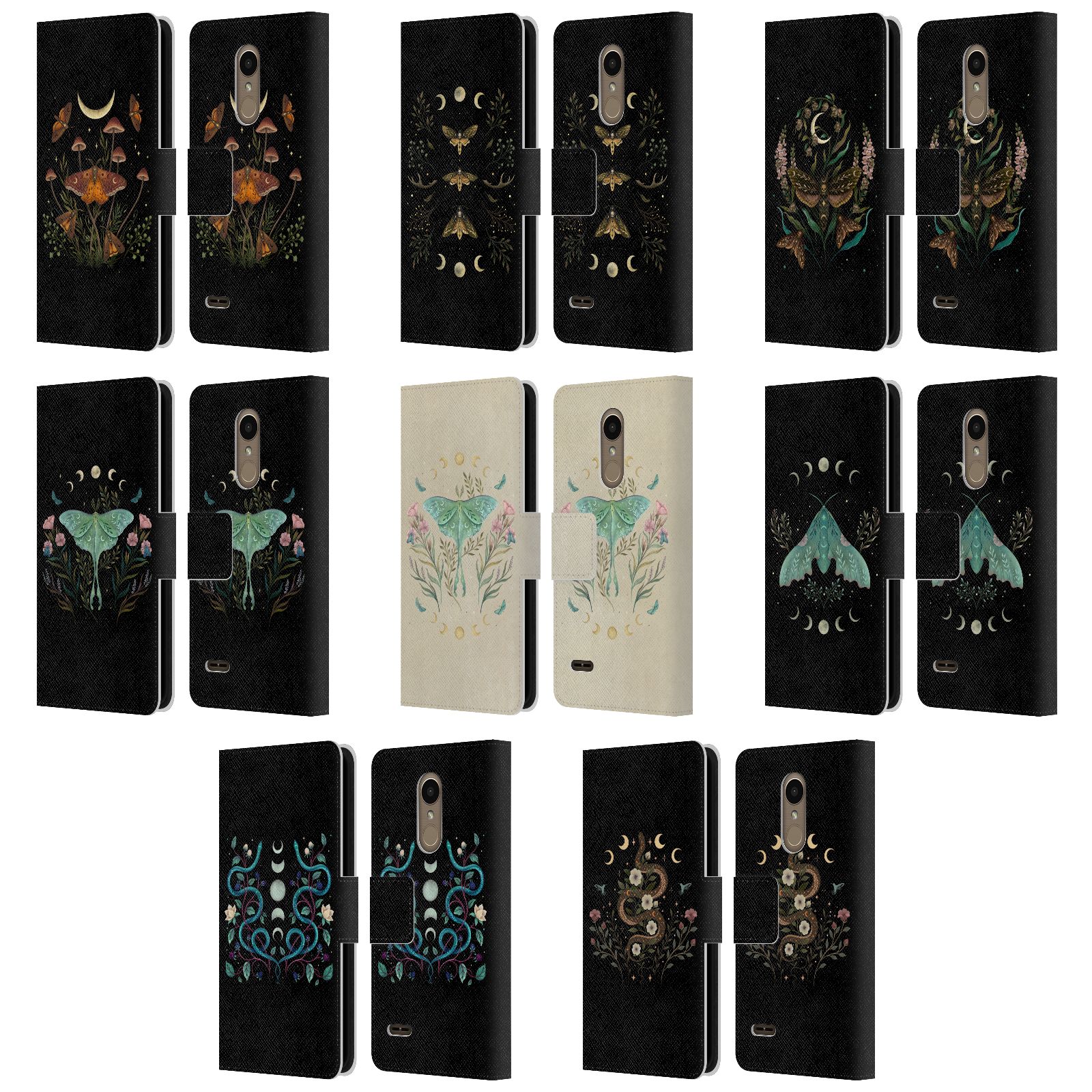 公式ライセンス Episodic Drawing アニマル・イラストレーション レザー手帳型ウォレットタイプケース LG 電話 スマホケース 全機種対応 グッズ